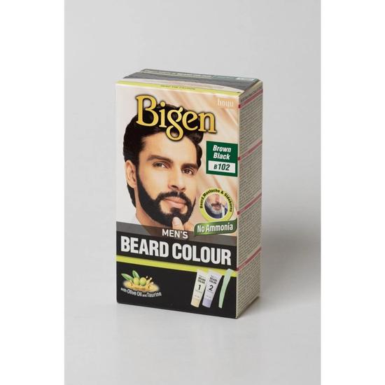 Bigen Men's Beard Colour Brown Black B102