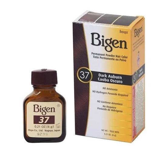 Bigen Permanent Powder Hair Colour Dark Auburn