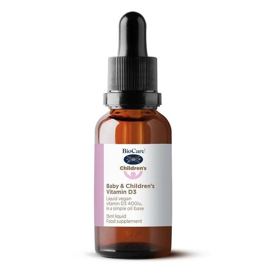 BioCare Baby & Children Vitamin D3 Drops 15ml