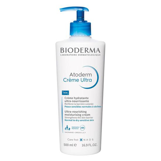 Bioderma Atoderm Moisturiser Normal To Dry Sensitive Skin 500ml