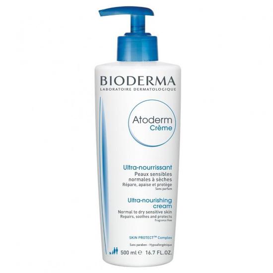 Bioderma Atoderm Ultra Nourishing Cream Body Moisturiser 500ml