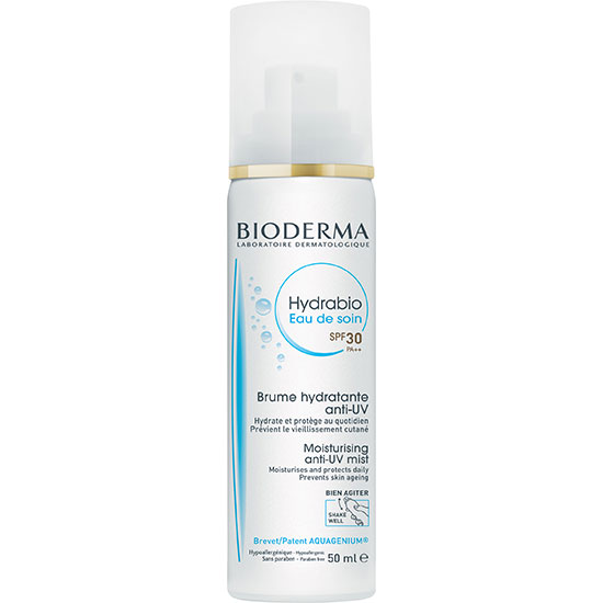 Bioderma Hydrabio Eau De Soin Anti-UV Mist SPF30 50ml