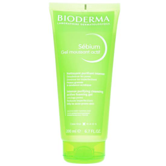 Bioderma Sebium Active Purifying Foaming Gel Oily To Acne-Prone Skin 200ml