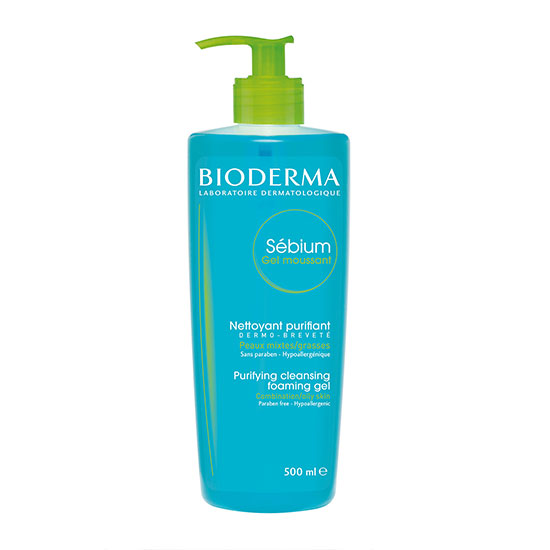 Bioderma Sebium Purifying Cleansing Foaming Gel 500ml