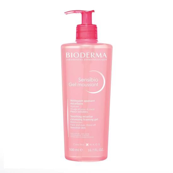 Bioderma Sensibio Gel Moussant Soothing Micellar Cleansing Foaming Gel 500ml