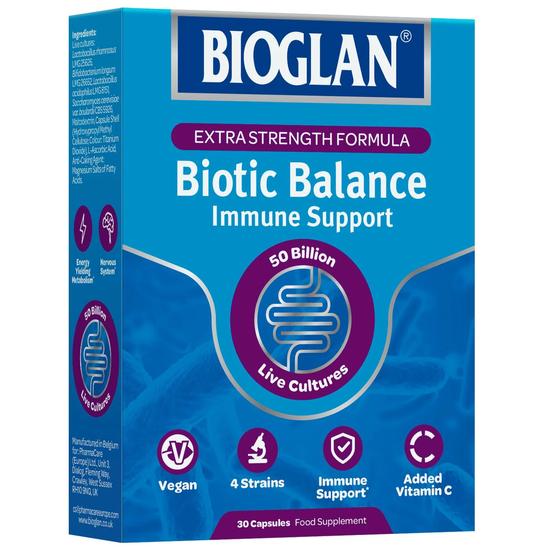 Bioglan Biotic Balance Immune Support Extra Strength Capsules