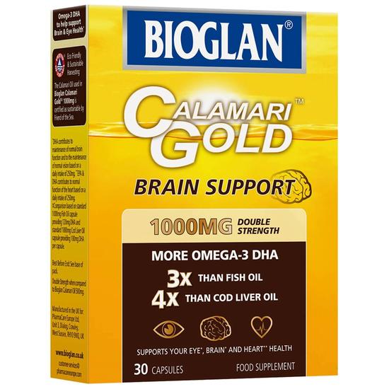 Bioglan Calamari Gold Double Strength 1000mg Capsules