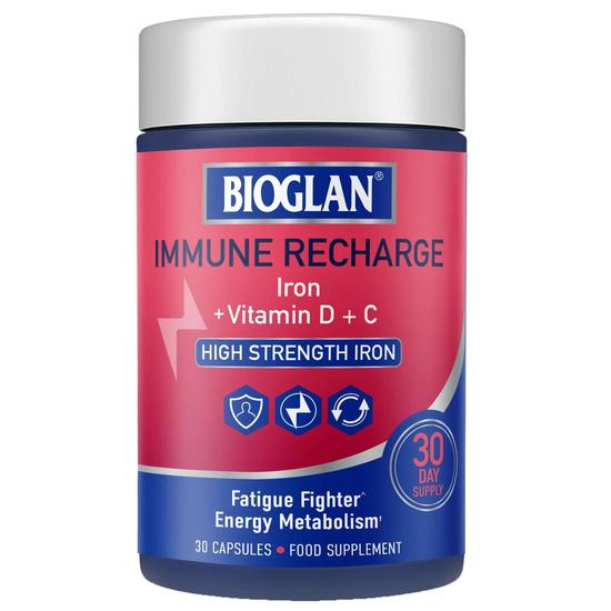 Bioglan Immune Recharge Fatigue Fighter Energy Metabolism