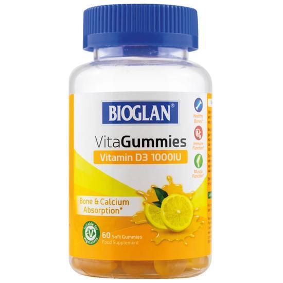 Bioglan VitaGummies Vitamin D3 1000IU 60 Gummies