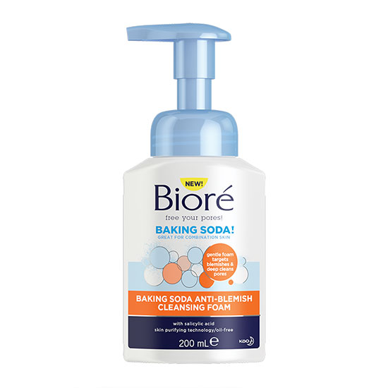 Bioré Baking Soda Anti-Blemish Cleansing Foam 200ml