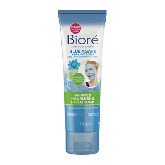 Bioré Blue Agave & Baking Soda Whipped Nourishing Detox Mask 110g