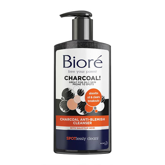 Bioré Charcoal Anti-Blemish Cleanser 200ml
