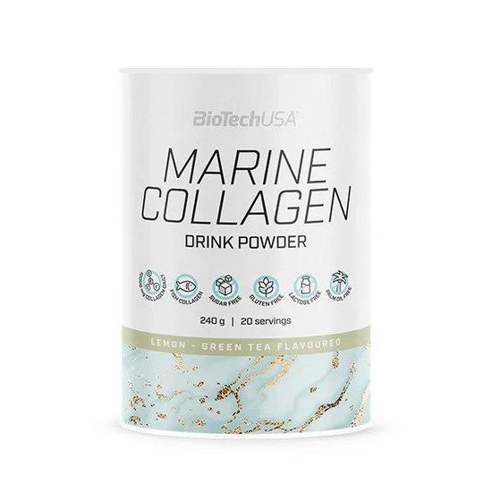 BioTechUSA Marine Collagen Lemon-Green Tea