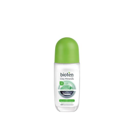 Bioten Clay Minerals Antiperspirant Deodorant Roll-On 50ml