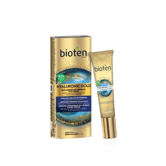 Bioten Hyaluronic Gold Replumping Antiwrinkle Eye Cream 15ml