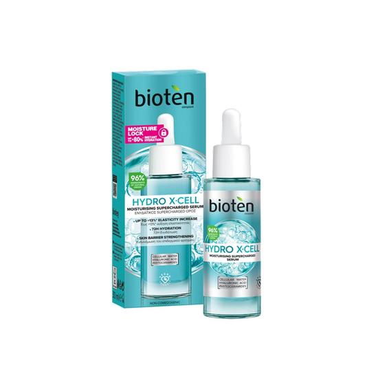 Bioten Hydro XCell Moisturising Supercharged Serum 72h Hydration 30ml