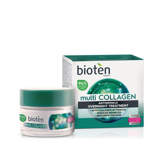 Bioten Multi-Collagen Antiwrinkle Overnight Treatment 50ml