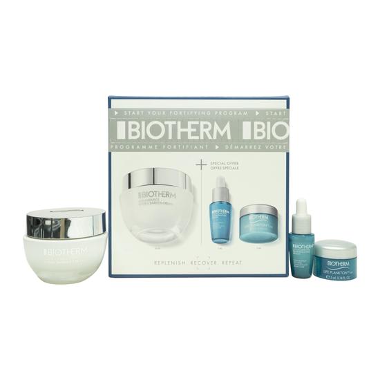 Biotherm Aquasource Hydra Barrier Routine Set Hydra Barrier Cream 50ml + Life Plankton Regenerating Moisturising Serum 7ml