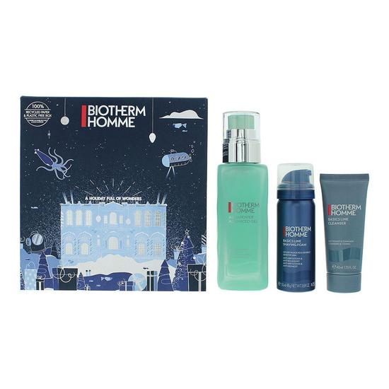 Biotherm Homme Aqua Power Gift Set Cleanser + Shaving Foam + Gel 75ml