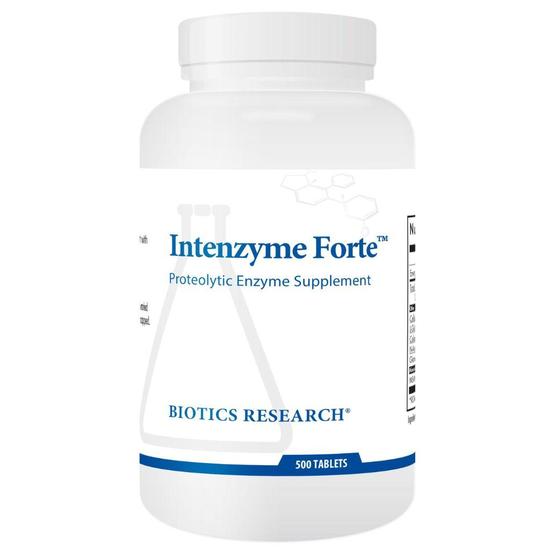 Biotics Research Intenzyme Forte Tablets 500 Tablets