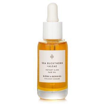 Björk & Berries Sea Buckthorn+ Algae Instant Glow Face Oil 30ml