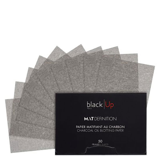 black Up Charcoal Oil Blotting Paper 50 Sheets