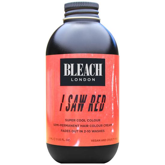 BLEACH LONDON I Saw Red Super Cool Colour Semi-Permanent Hair Colour Cream