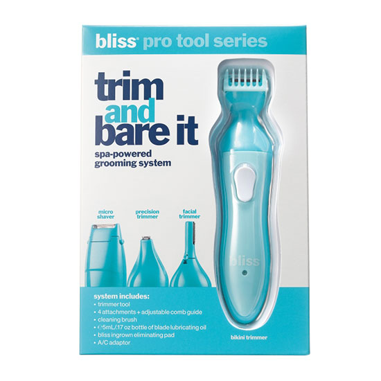 bliss trim and bare it grooming system