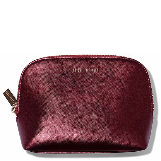 Bobbi Brown Small Cosmetic Bag Burgundy