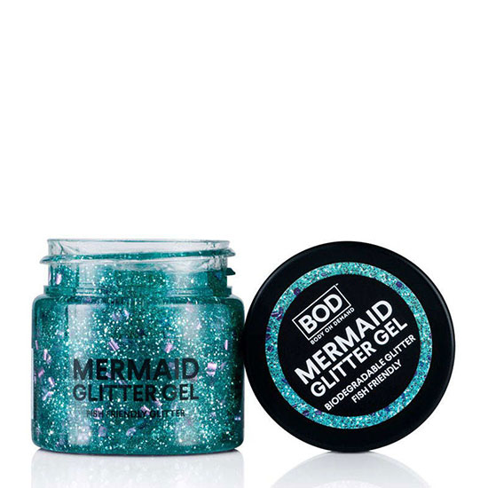 BOD Mermaid Body Glitter Gel Blue 50ml