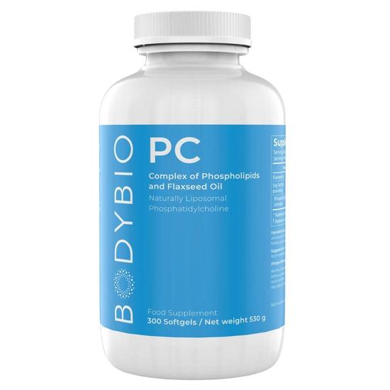 BodyBio PC Softgels 300 Softgels