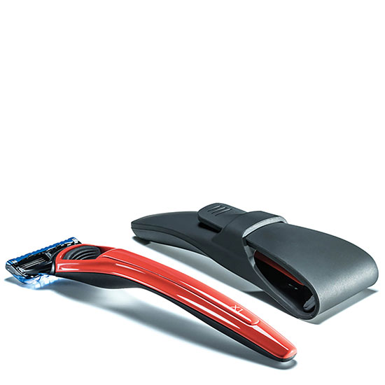 Bolin Webb X1 Razor & Razor Case Cooper Red
