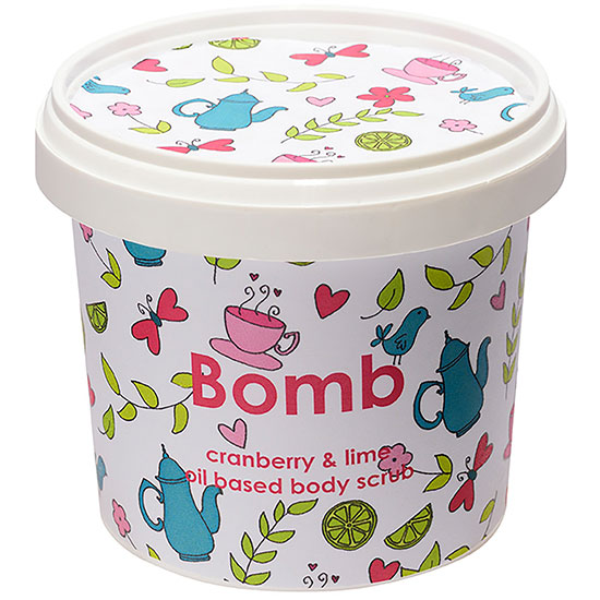 Bomb Cosmetics Body Scrub & Polish Cranberry & Lime Body Scrub 400g