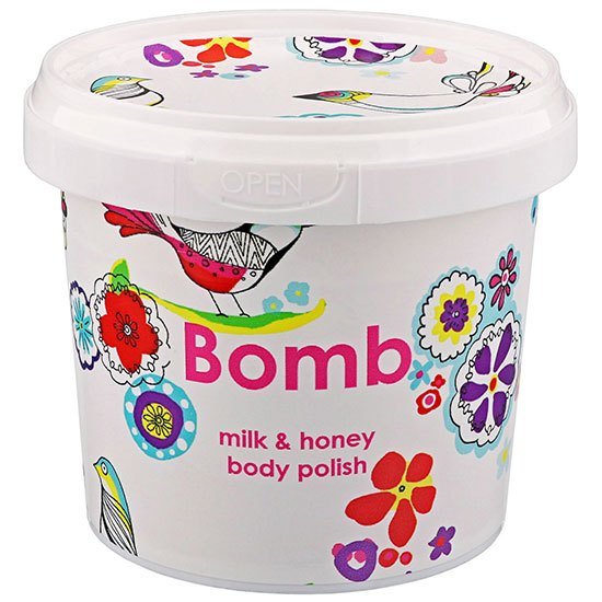 Bomb Cosmetics Body Scrub & Polish Milk & Honey 375g