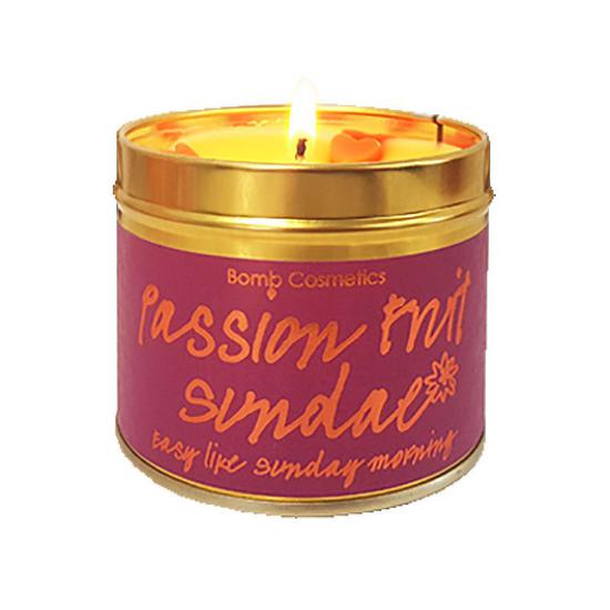 Bomb Cosmetics Bomb Passion Fruit Sundae Tin Candle 160g
