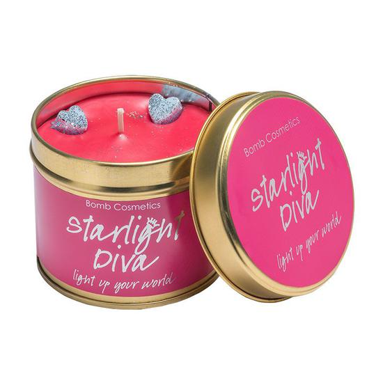 Bomb Cosmetics Bomb Starlight Diva Tinned Candle 160g