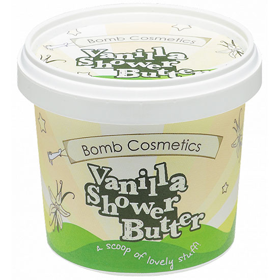 Bomb Cosmetics Cleansing Shower Butter Chilla Vanilla 320g