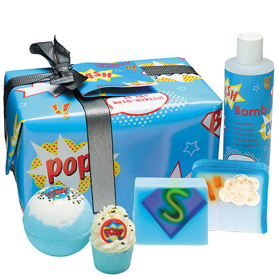 Bomb Cosmetics Gift Packs Superhero's Saviour
