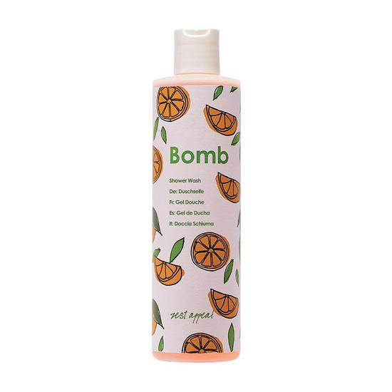 Bomb Cosmetics Zest Appeal Mandarin & Blood Orange Scented Shower Gel 300ml