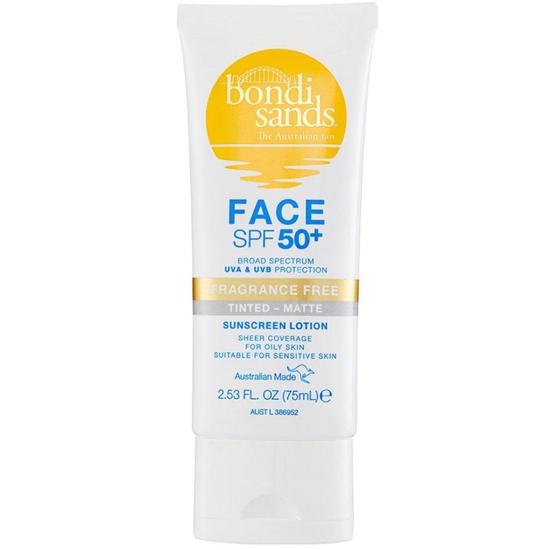 Bondi Sands SPF 50+ Matte Tinted Face Lotion 75ml