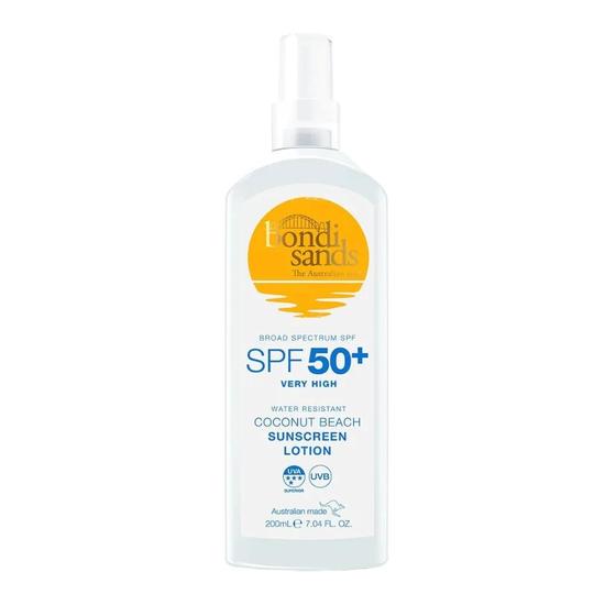 Bondi Sands SPF 50+ UVA + UVB Coconut Beach Water Resistant Lotion 200ml