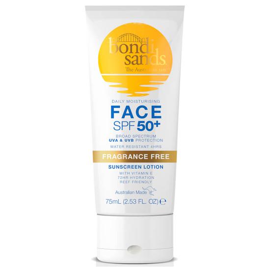 Bondi Sands Face Sunscreen Lotion SPF 50+ 75ml