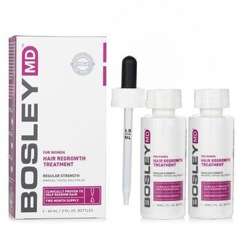 Bosley For Women Hair Regrowth Treatment 2x60ml