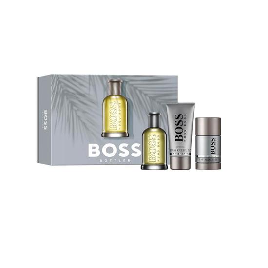 Boss Bottled Eau De Toilette Men's Aftershave Gift Set Spray With