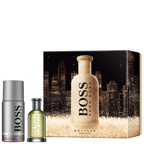 Boss Bottled Eau De Toilette Spray Gift Set 50ml