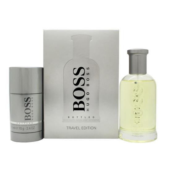 Boss Bottled Gift Set 100ml Eau De Toilette + 75ml Deodorant Stick