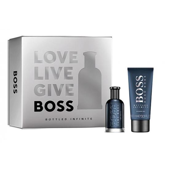 Boss Bottled Infinite Eau De Parfum Gift Set 50ml Eau de Parfum + 100ml Shower Gel