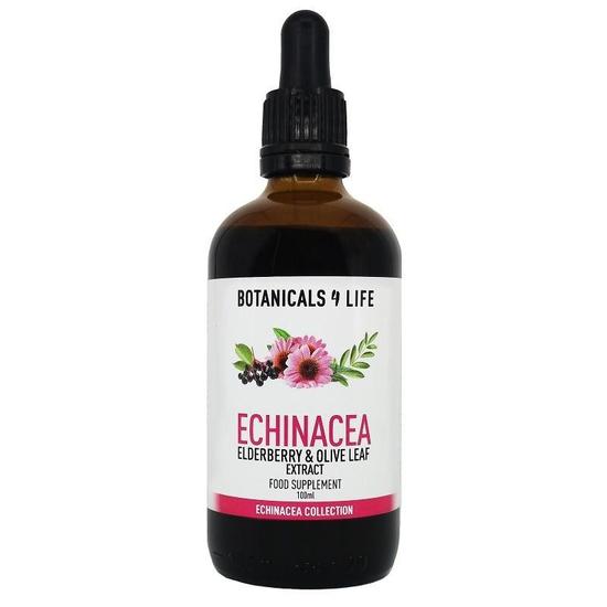 Botanicals4Life Echinacea, Elderberry & Olive Leaf Tincture 100ml
