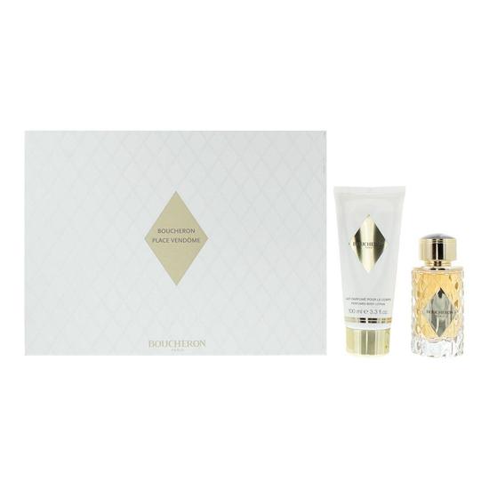 Boucheron Place Vendome Eau De Parfum 50ml + Body Lotion 100ml Gift Set For Her