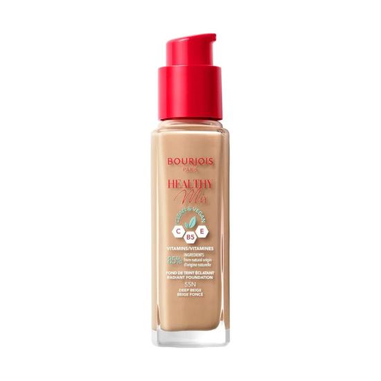 Bourjois Healthy Mix Clean & Vegan Foundation 55N Deep Beige